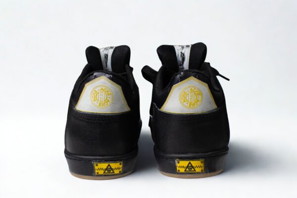 Flat SB Cuero Negro Suela Negra