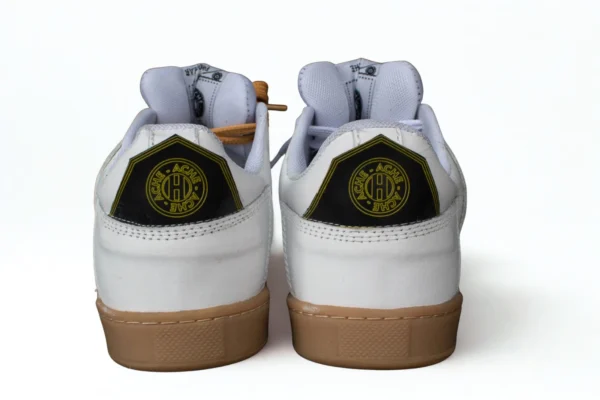 Talla-42-41-40-39-38-37-Ref-Flat-sb-4 Flat SB Cuero blanco/suela amarilla