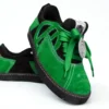 ache foowear Flat SB Carnaza verde negro//suela negra