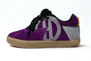 Flat SB Carnaza morado gris/suela amarilla