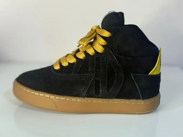 Flat SB Bota Niños Carnaza negra/suela café