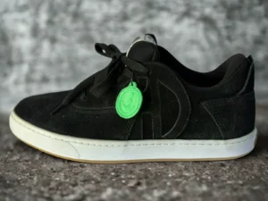 ache foowear Flat SB Carnaza negra/suela blanca